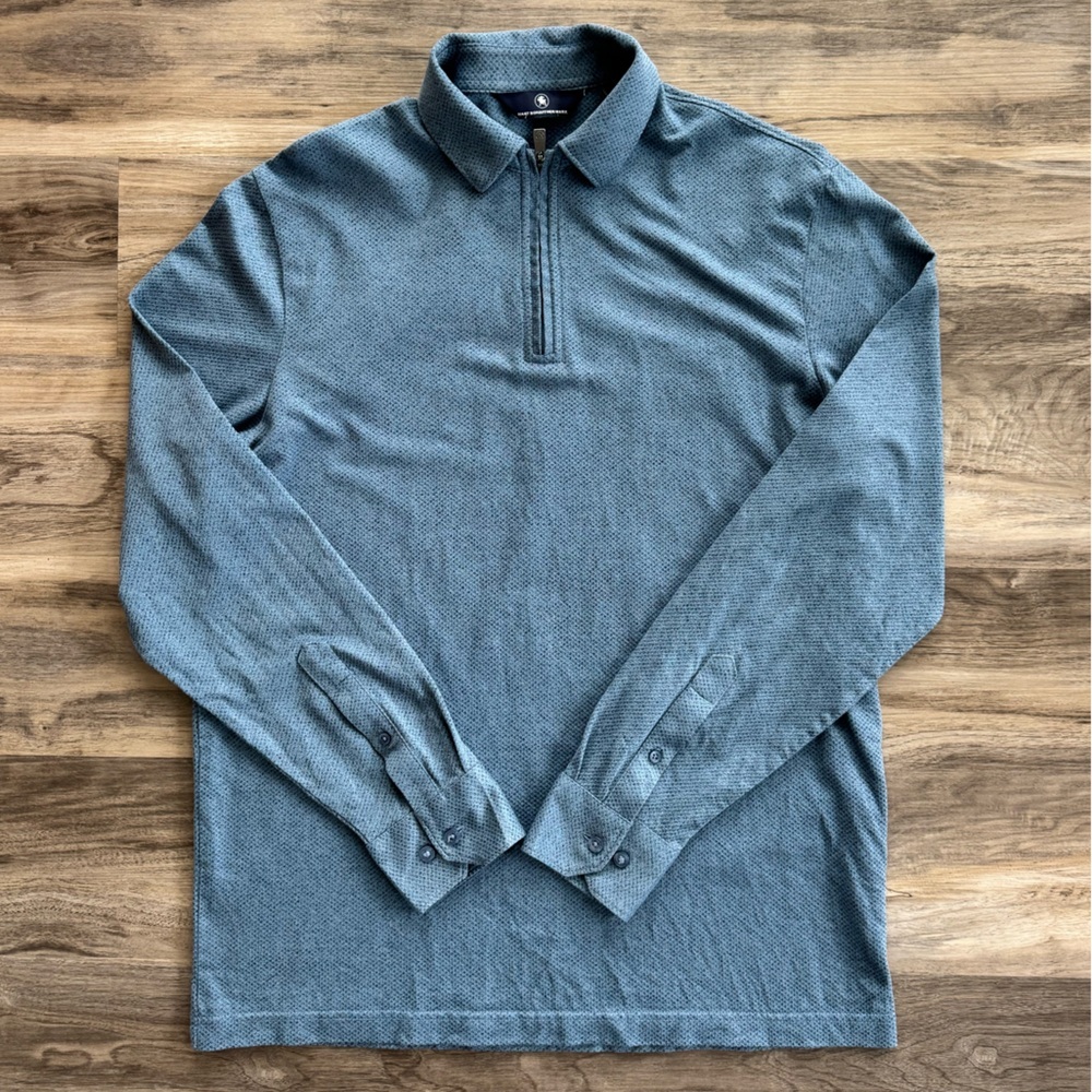 Hart Schaffner Marx | Long-Sleeve Pullover Quarter-Zip